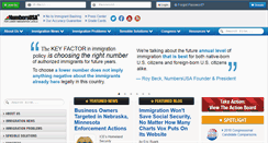 Desktop Screenshot of numbersusa.com
